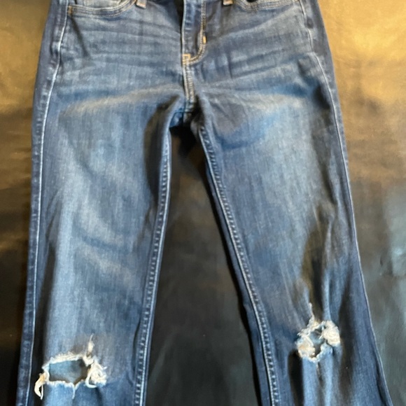 Hollister distressed bootcut jeans size 24 - Picture 8 of 8